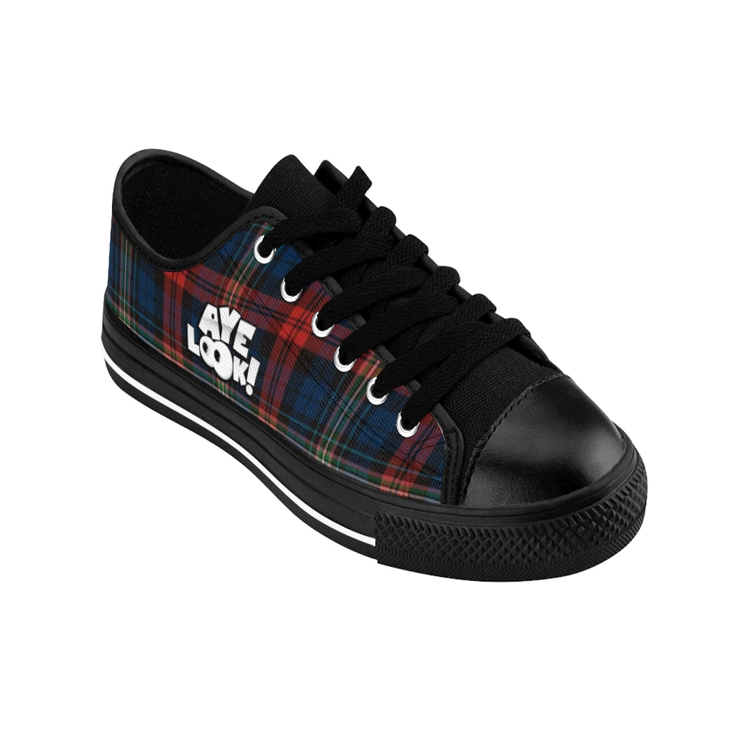 Women's Plaid Sneakers