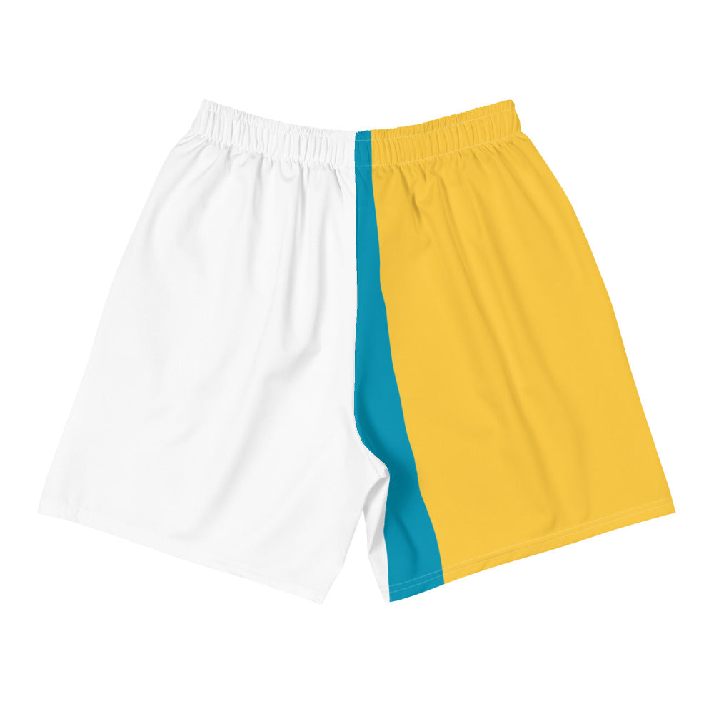White/Yellow Shorts