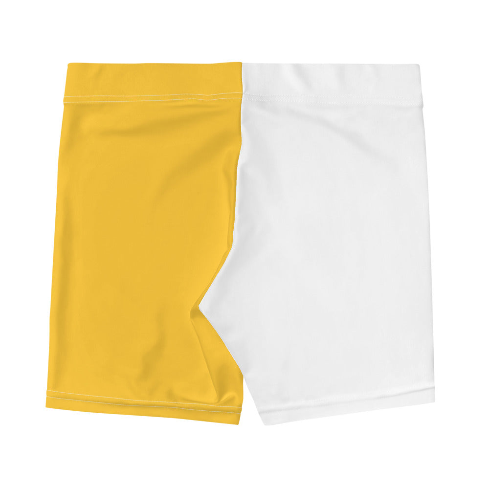 White/Yellow Shorts