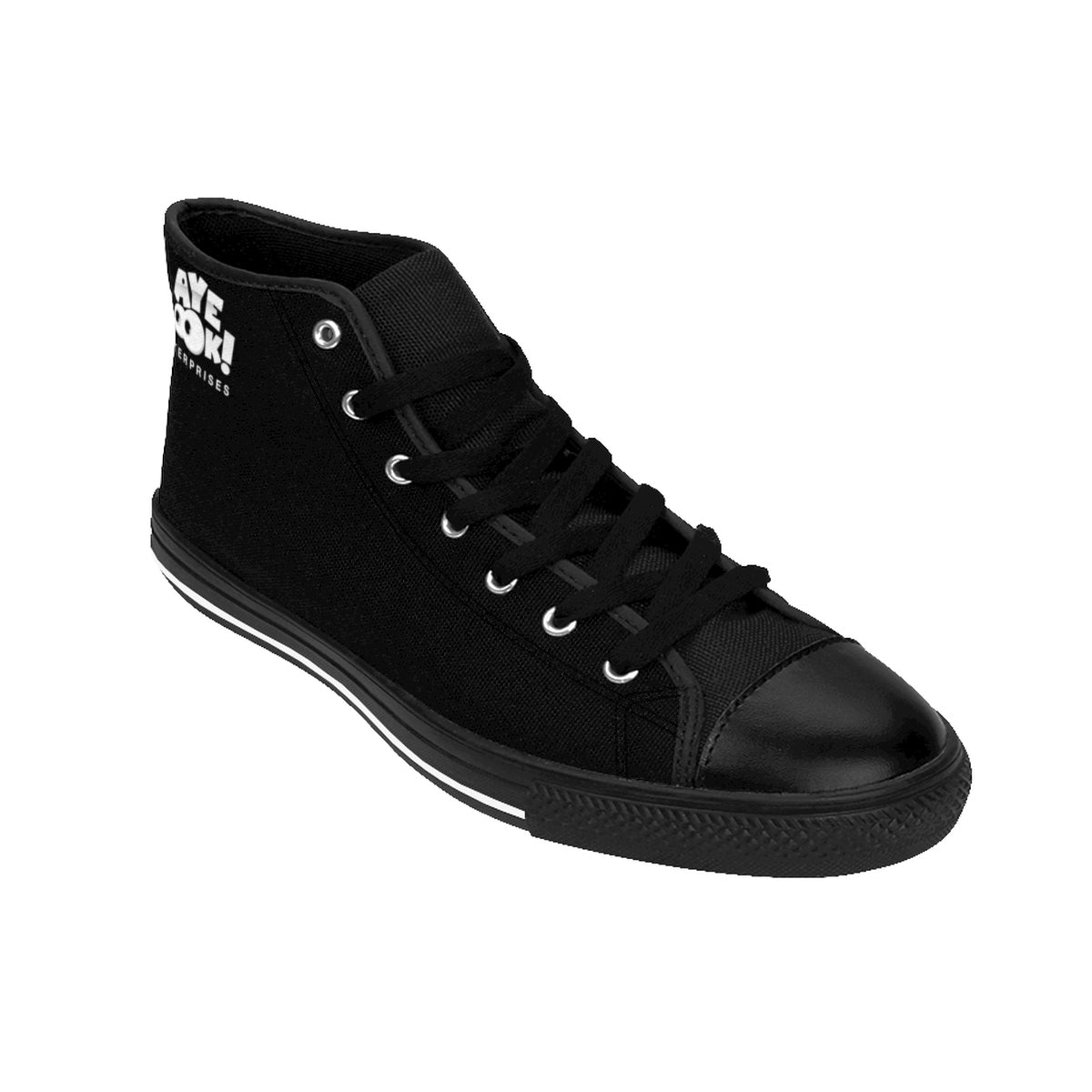 Men's Black High-top Ayelook Sneakers