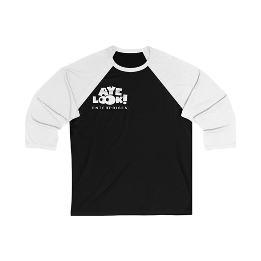 Ayelook Mens/Women 3/4 Sleeve Baseball Tee