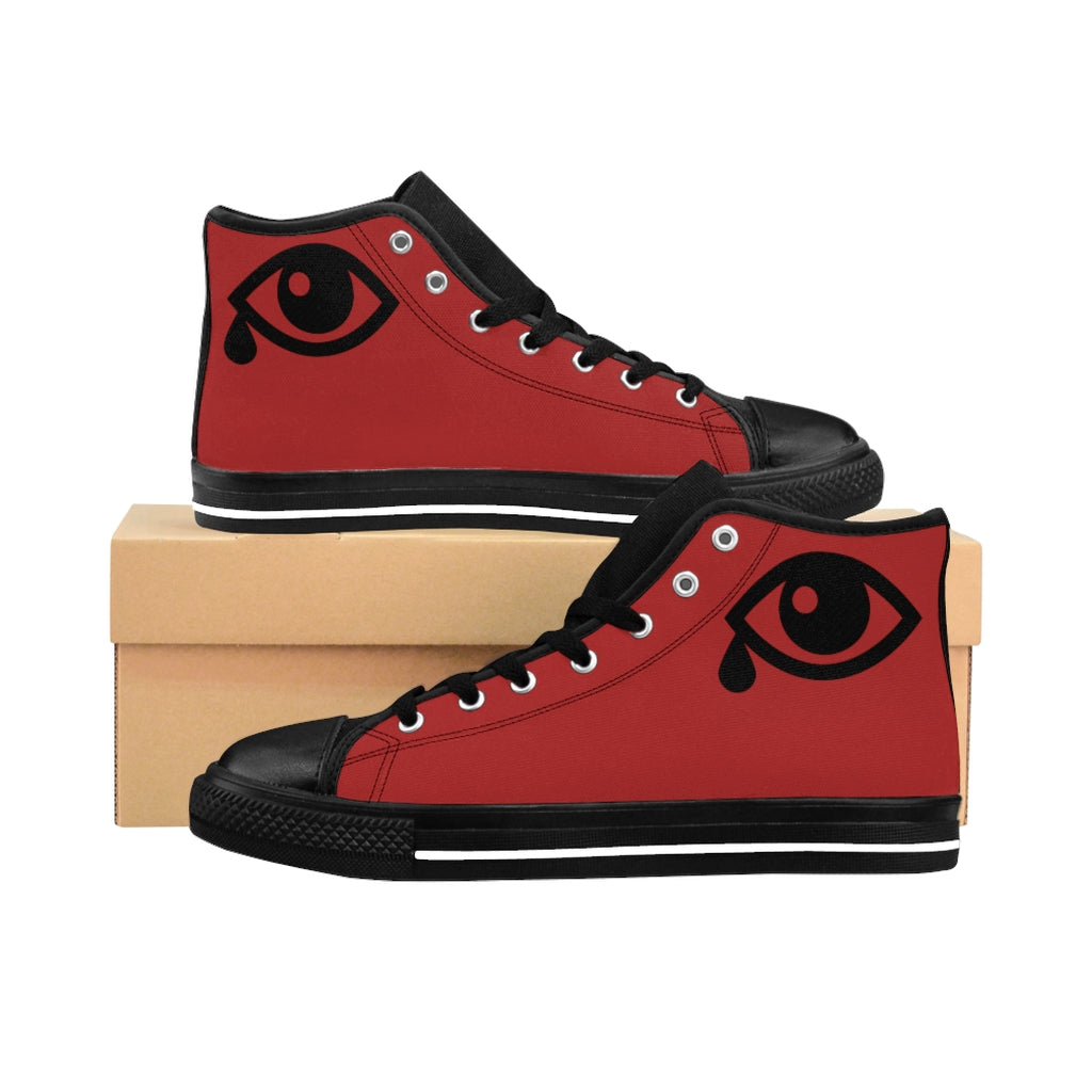 Men's Red High-top Ayelook Sneakers