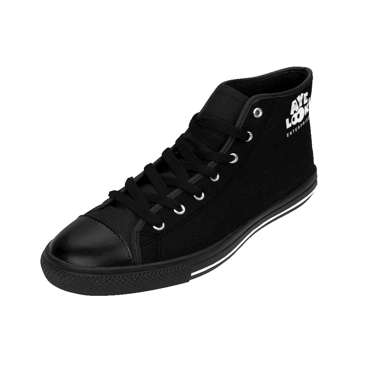 Men's Black High-top Ayelook Sneakers