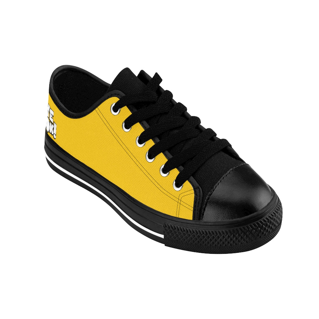 Yellow Flinstone Sneakers