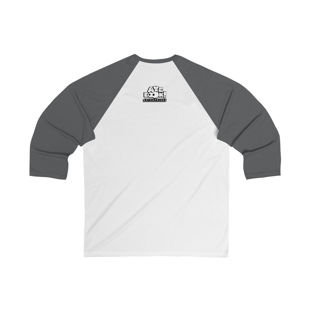 Ayelook Mens/Women 3/4 Sleeve Baseball Tee