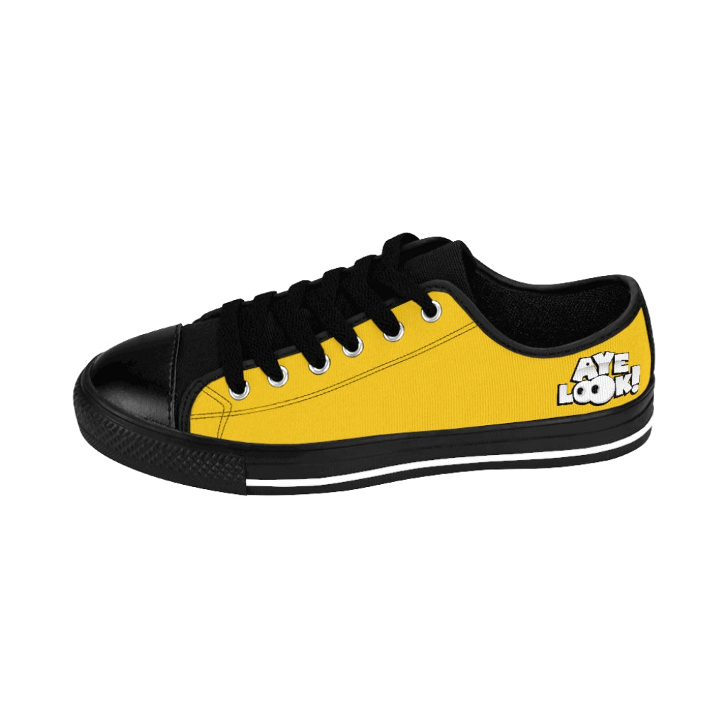 Yellow Flinstone Sneakers