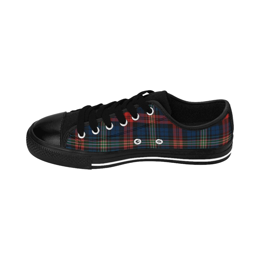 Women's Plaid Sneakers