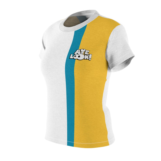 White/Yellow Tee
