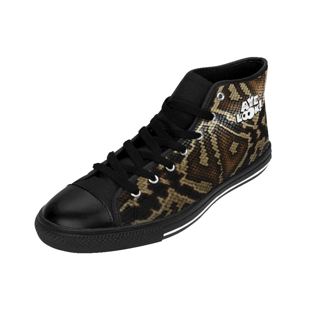 Men's Snake Skin Sneakers