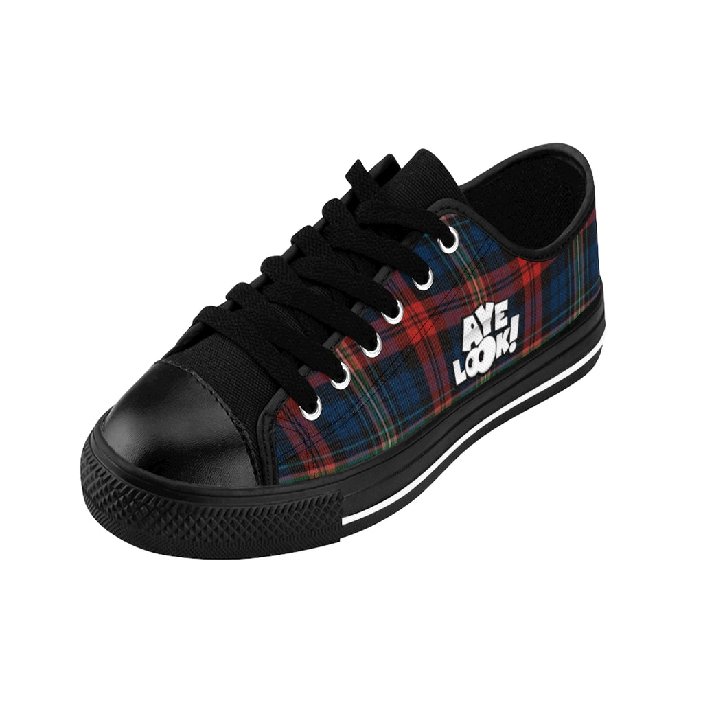 Women's Plaid Sneakers