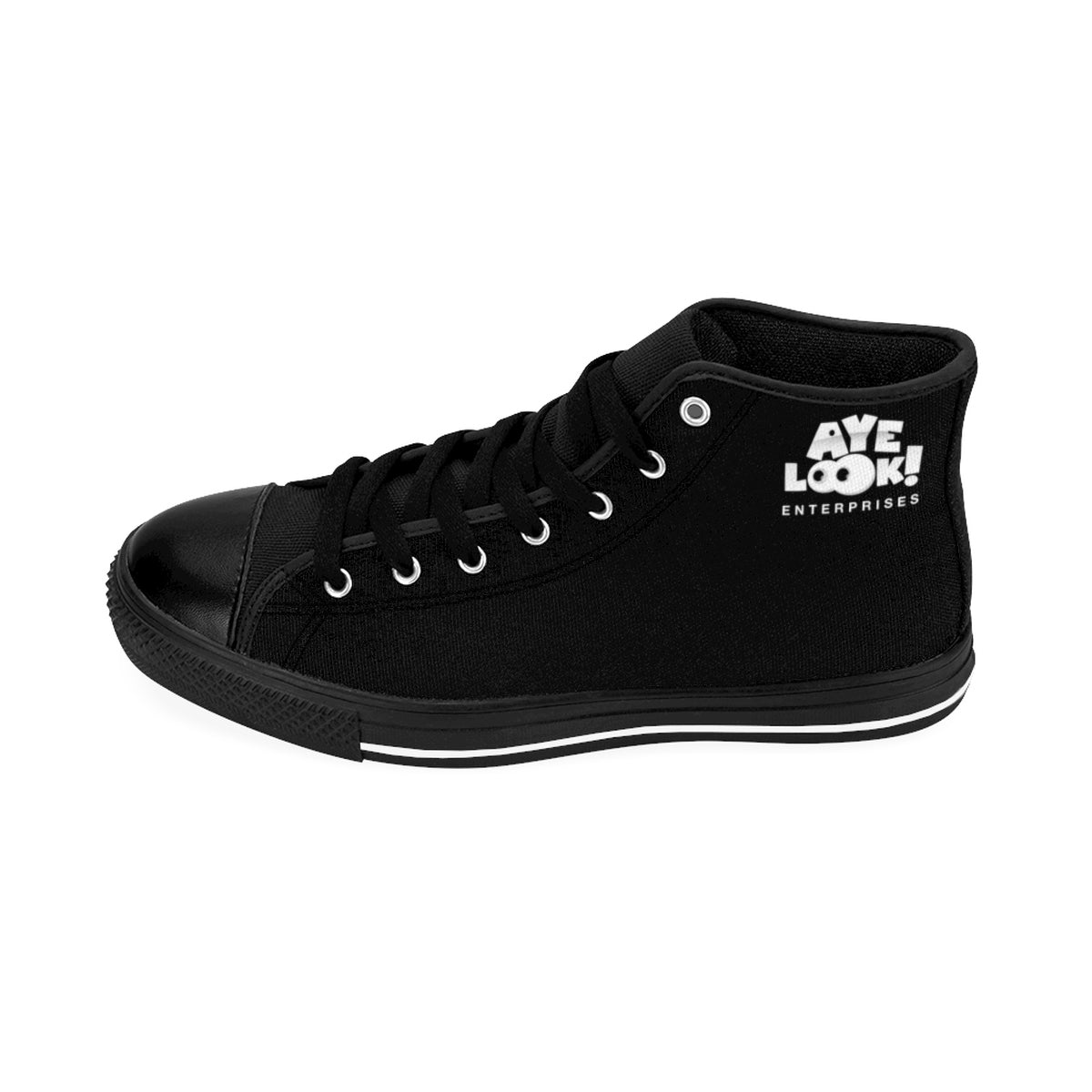 Men's Black High-top Ayelook Sneakers