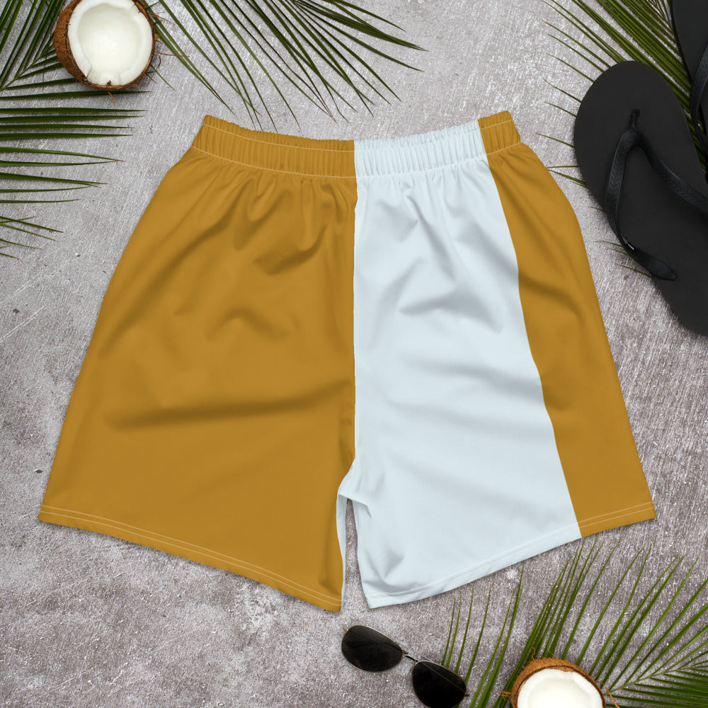 Gold/White Shorts