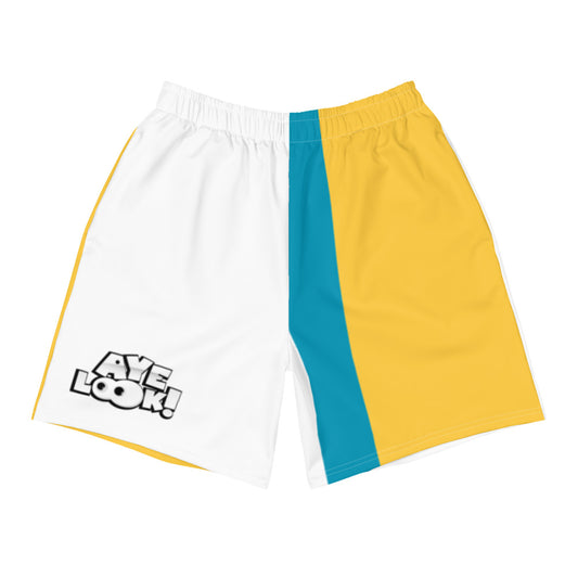 White/Yellow Shorts