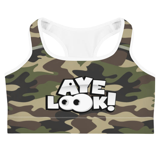 Camo Sports bra