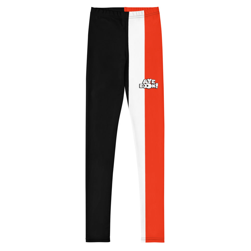 Youth Blk/Red Leggings