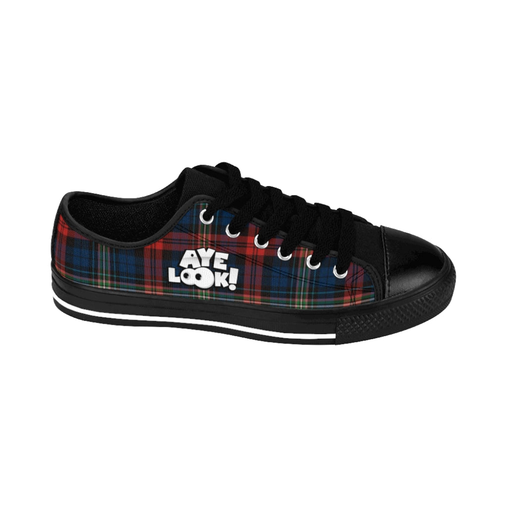 Women's Plaid Sneakers