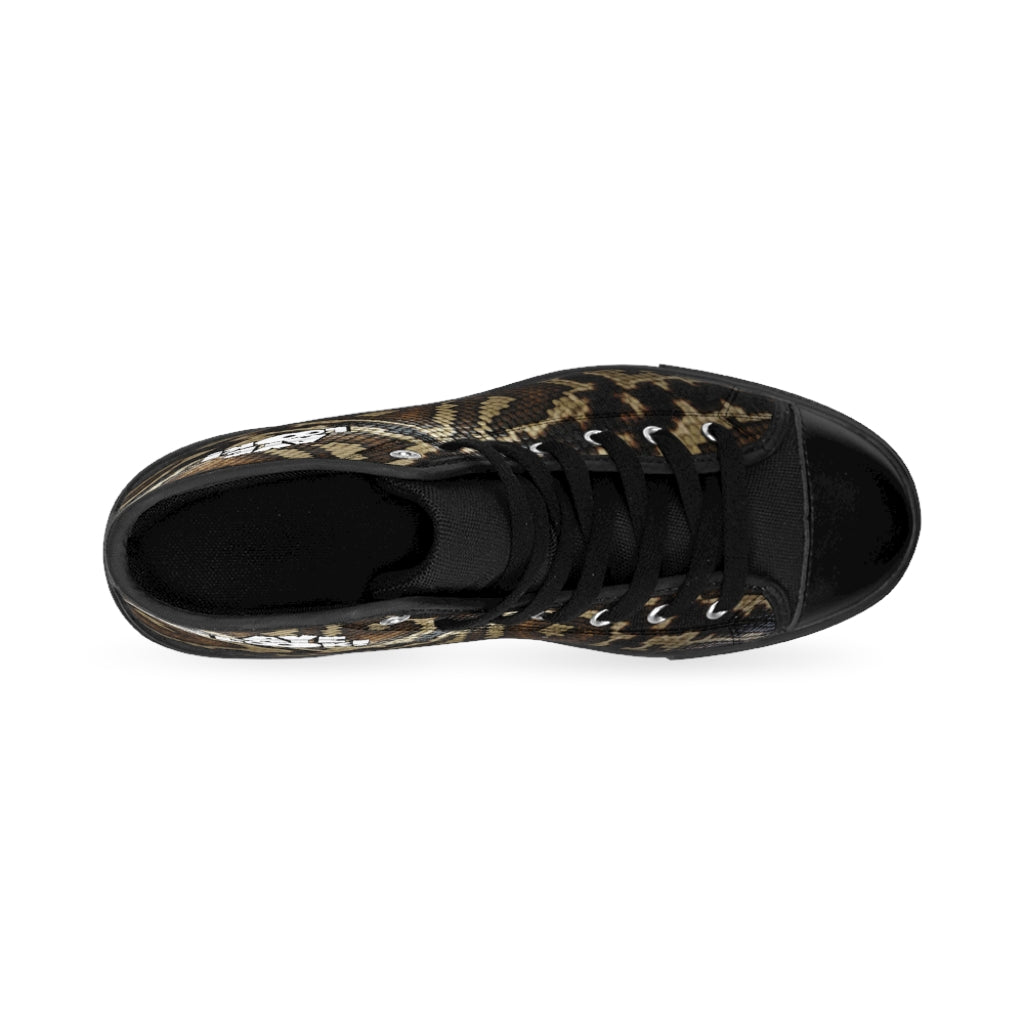 Men's Snake Skin Sneakers