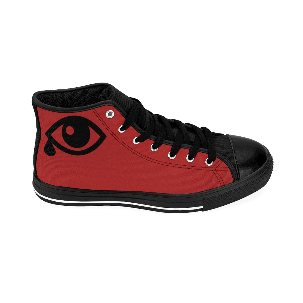 Men's Red High-top Ayelook Sneakers
