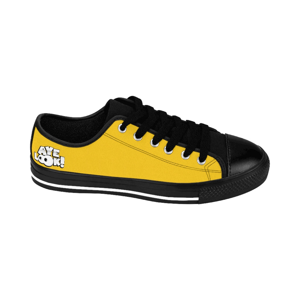 Yellow Flinstone Sneakers