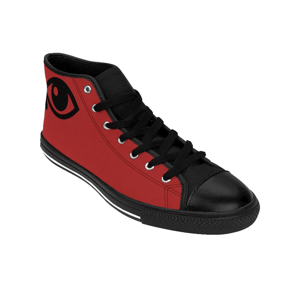 Men's Red High-top Ayelook Sneakers