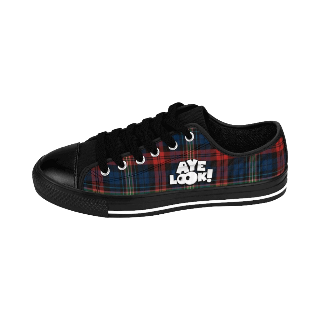 Women's Plaid Sneakers