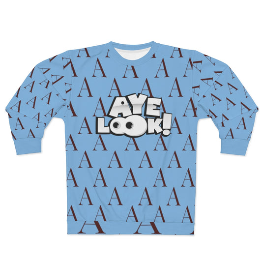 AyeLook Luxe Sweatshirt Skyblue