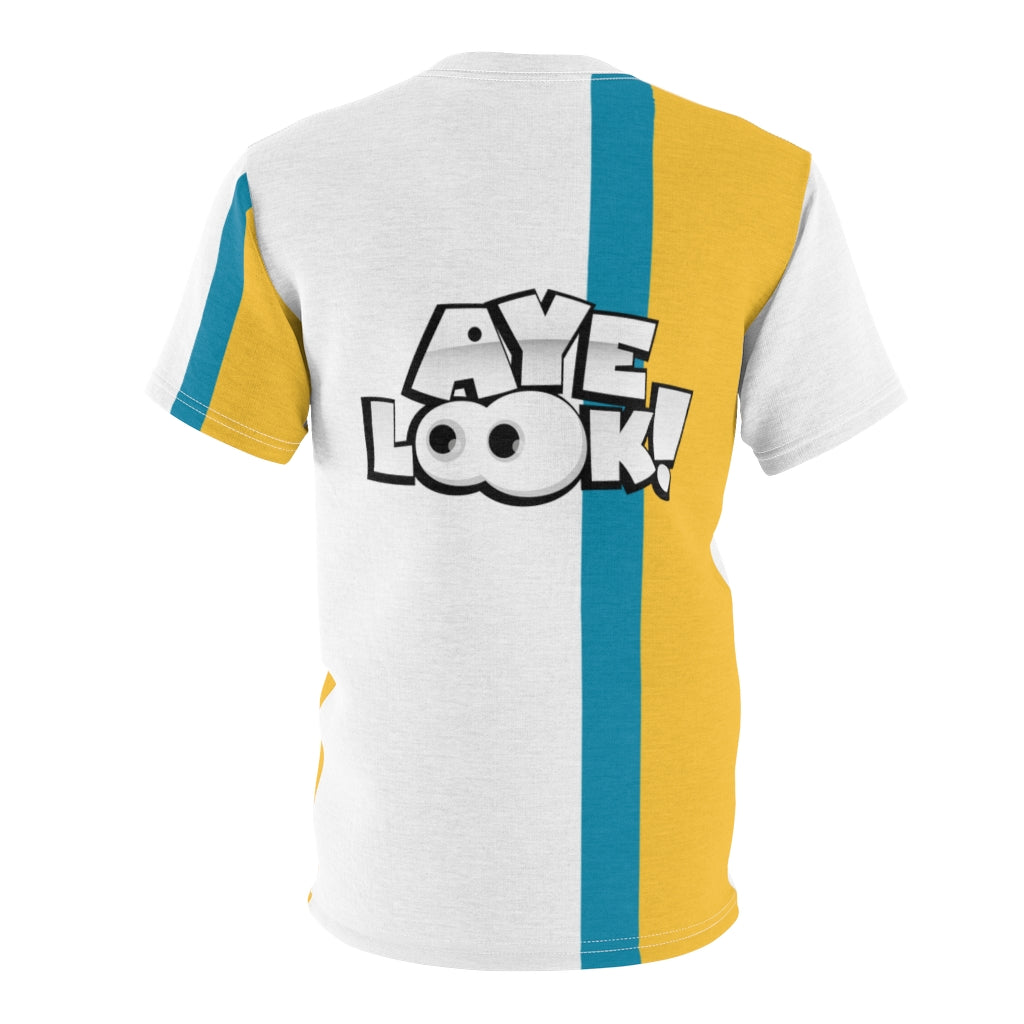 White/Yellow Tee