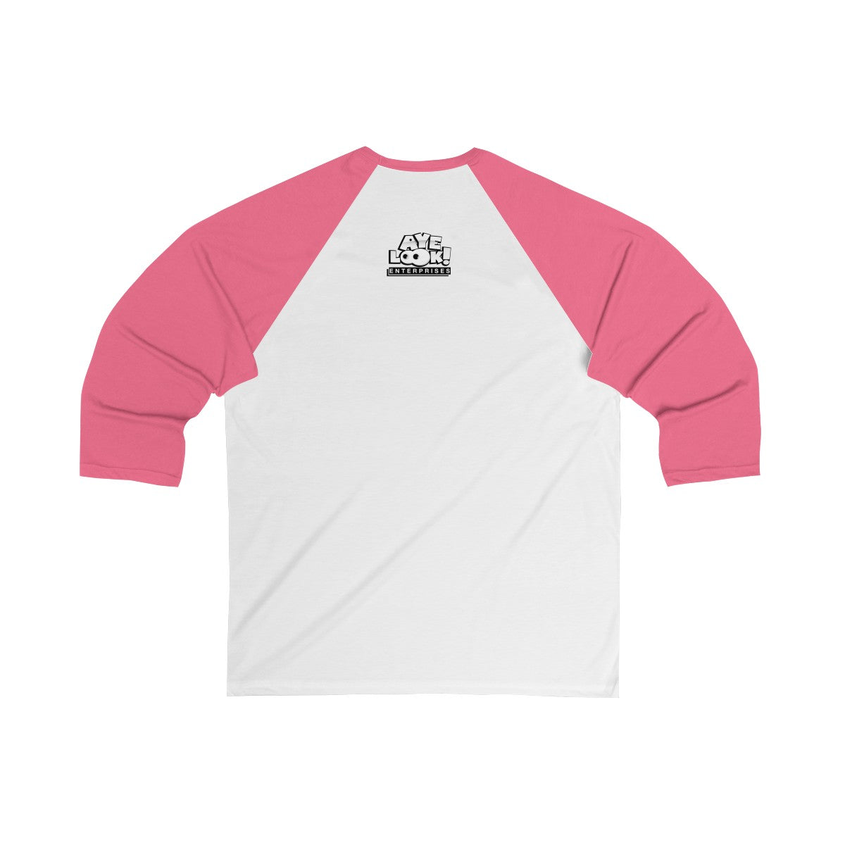 Ayelook Mens/Women 3/4 Sleeve Baseball Tee