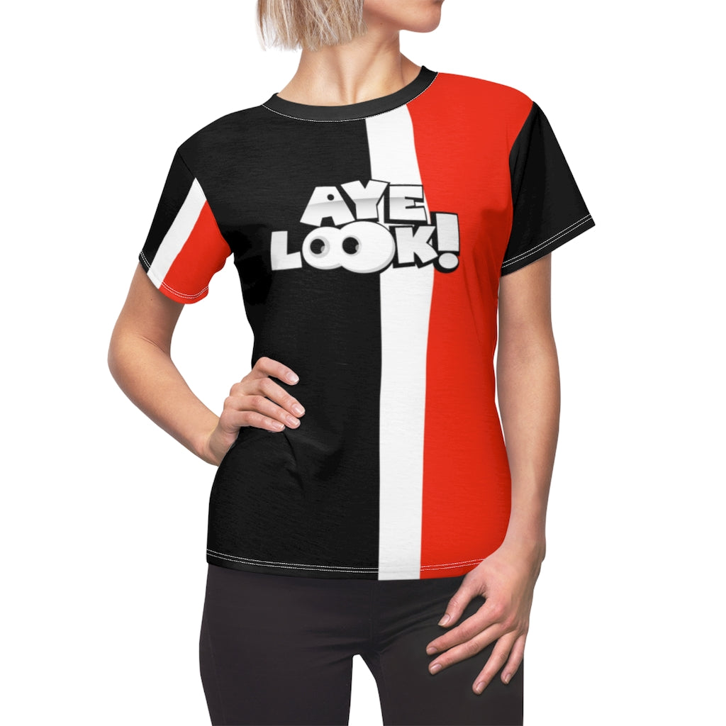 Black/Red AyeLook Tee