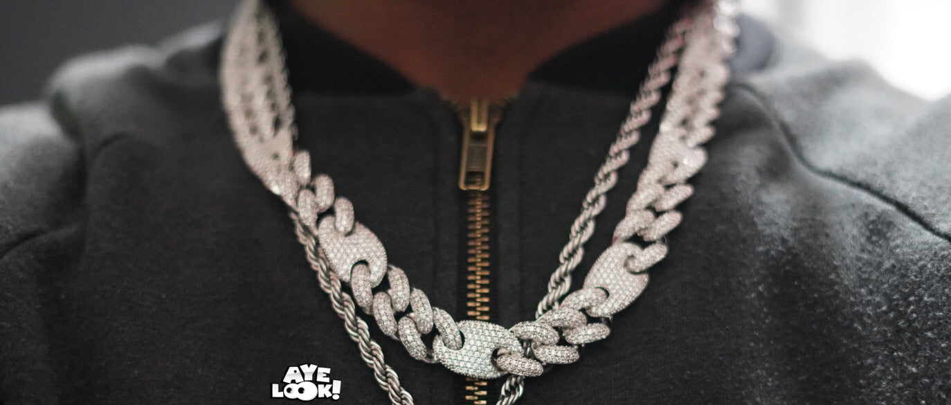 “The Link” Cuban Diamond Chain