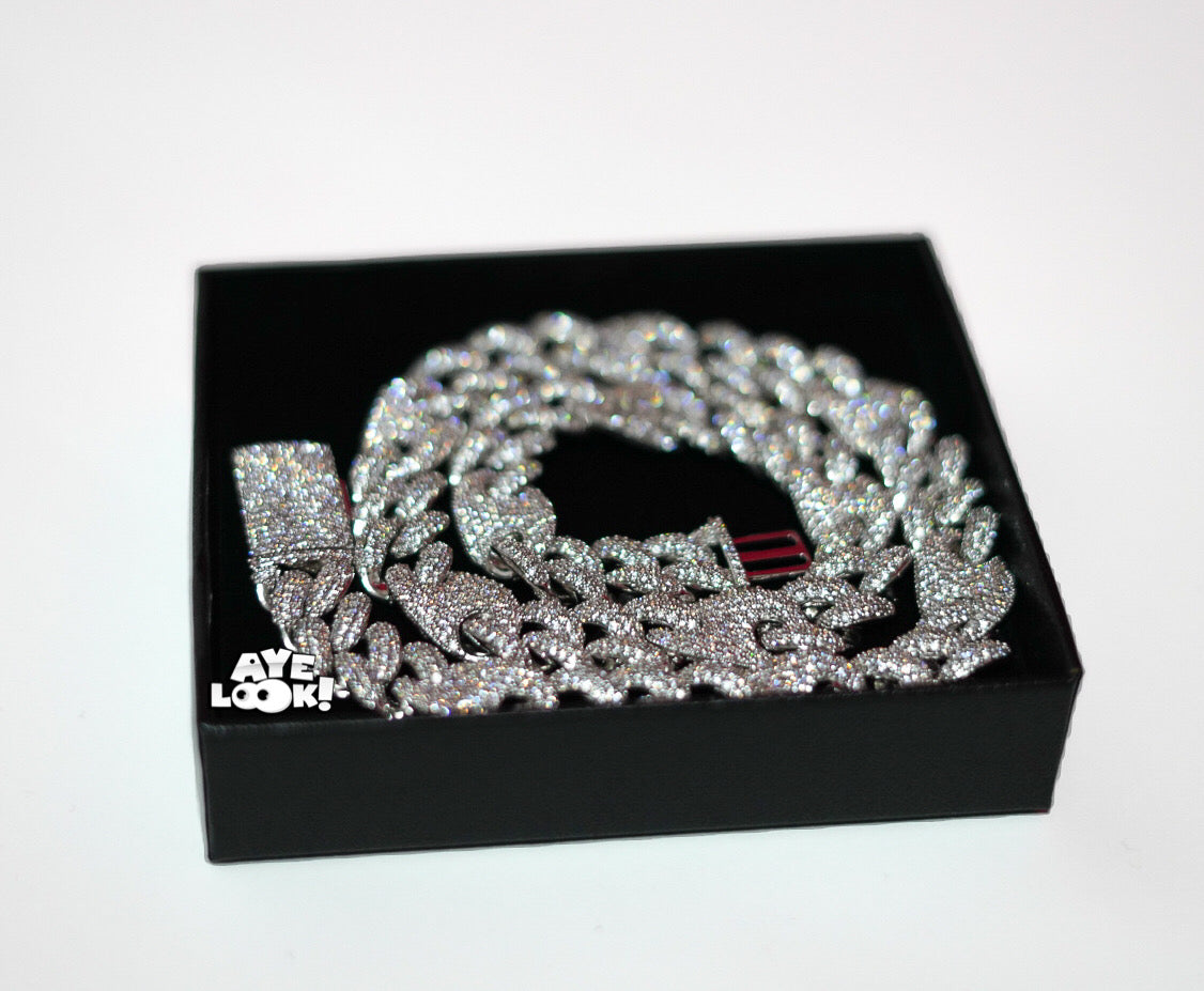“The Link” Cuban Diamond Chain