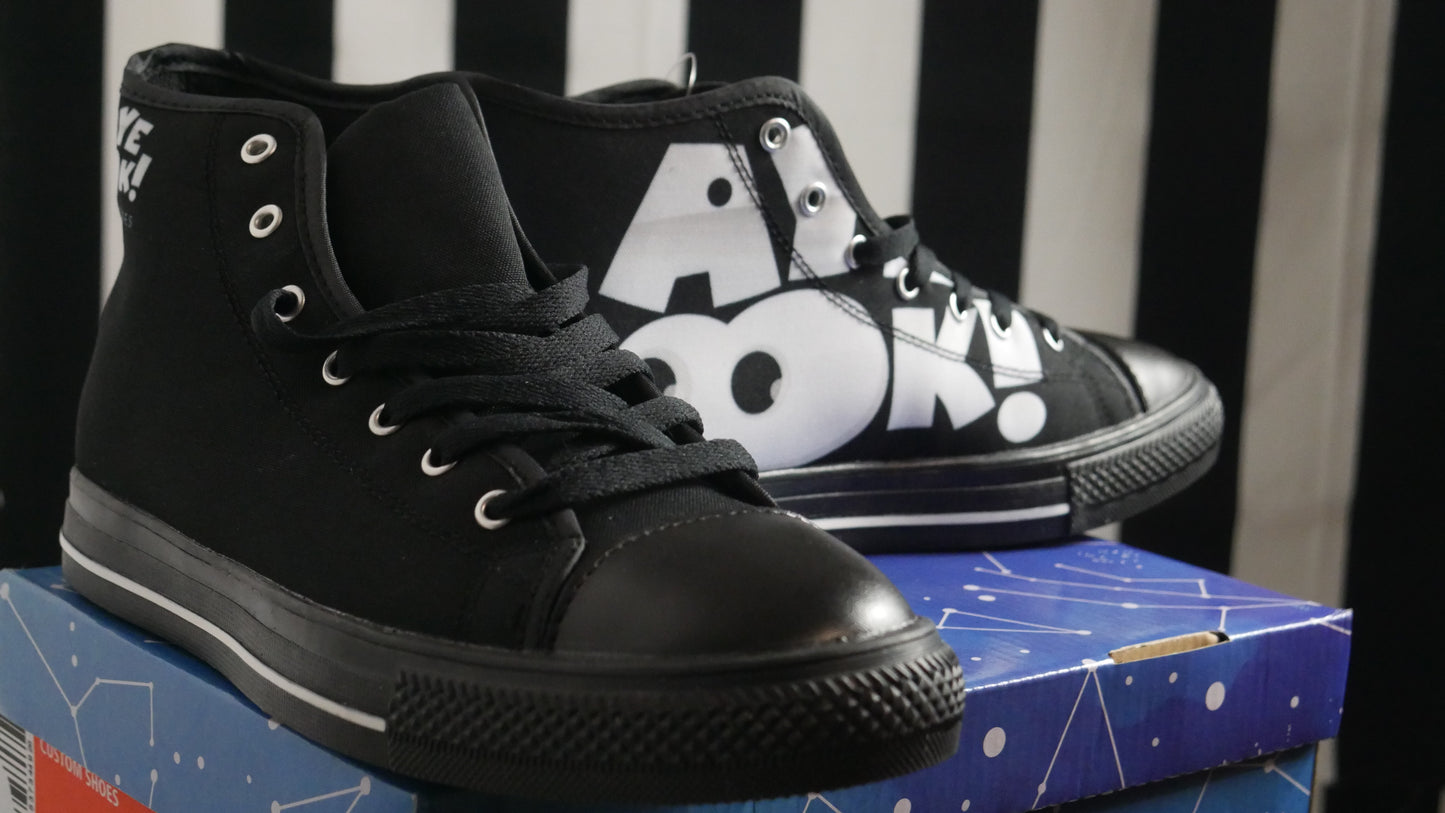 Men's Black High-top Ayelook Sneakers